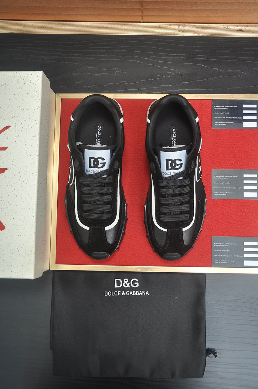 Dolce & Gabbana DG Low-Top Sneakers in Calfskin