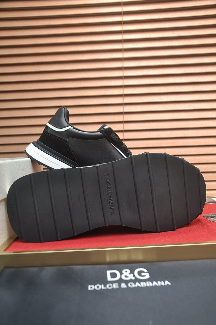 Dolce & Gabbana DG Low-Top Sneakers in Calfskin