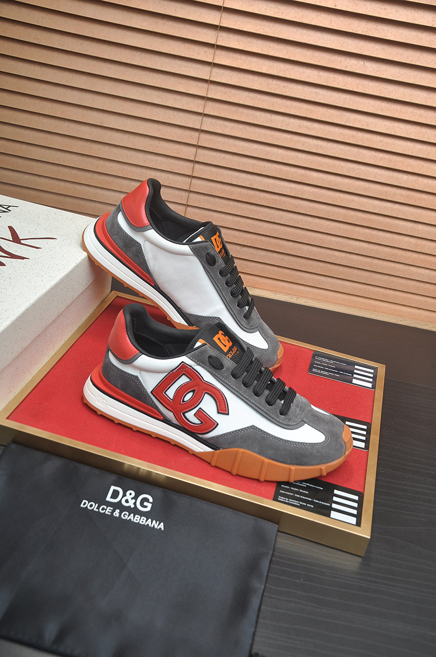 Dolce & Gabbana DG Low-Top Sneakers in Calfskin