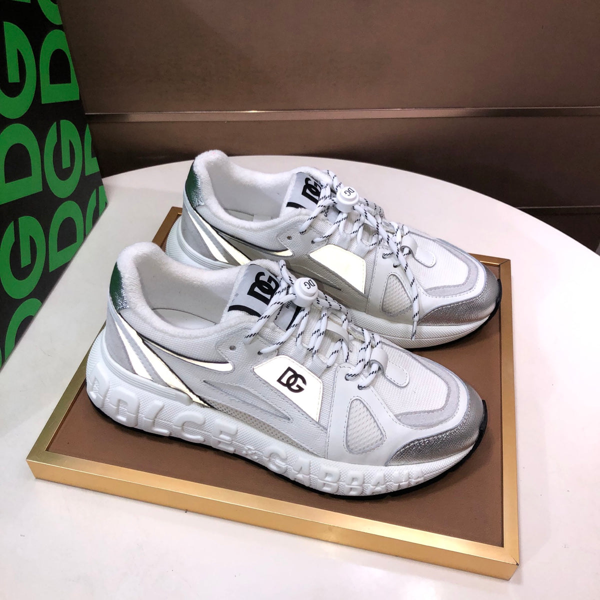 Dolce & Gabbana DG Low-Top Sneakers in Calfskin