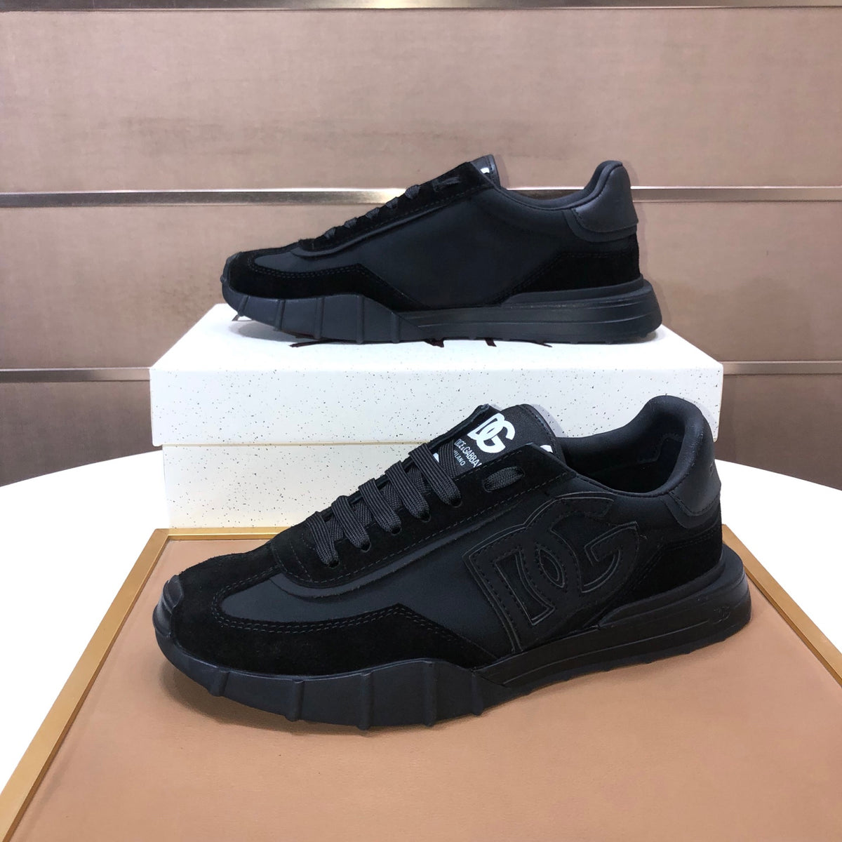 Dolce & Gabbana DG Low-Top Sneakers in Calfskin