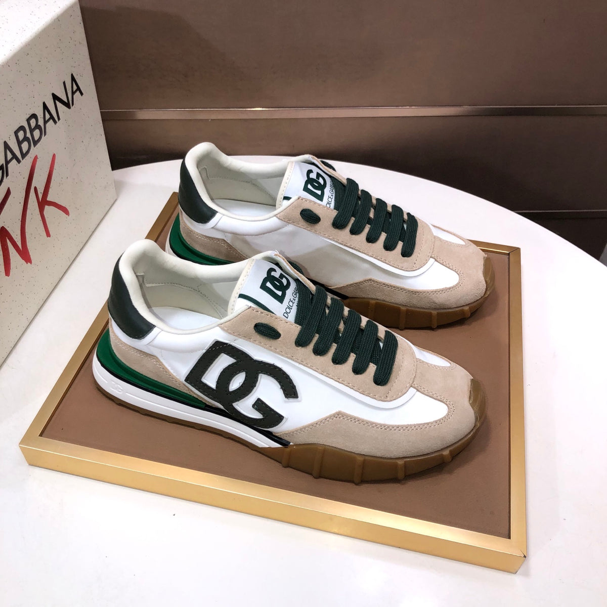 Dolce & Gabbana DG Low-Top Sneakers in Calfskin