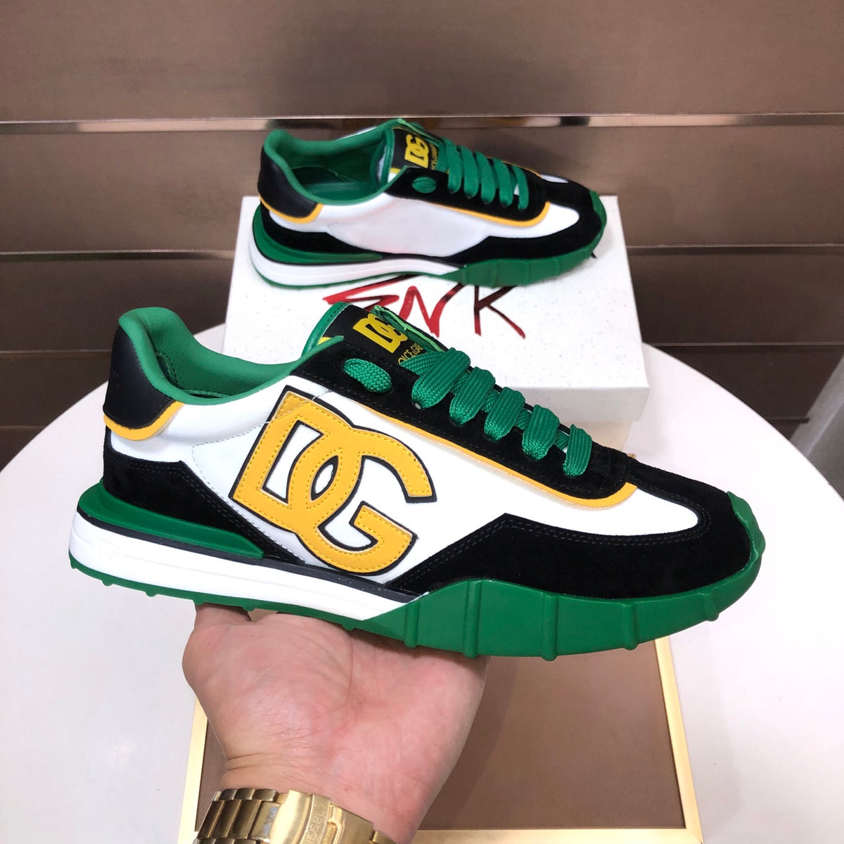 Dolce & Gabbana DG Low-Top Sneakers in Calfskin