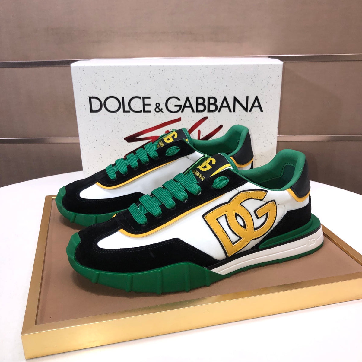 Dolce & Gabbana DG Low-Top Sneakers in Calfskin