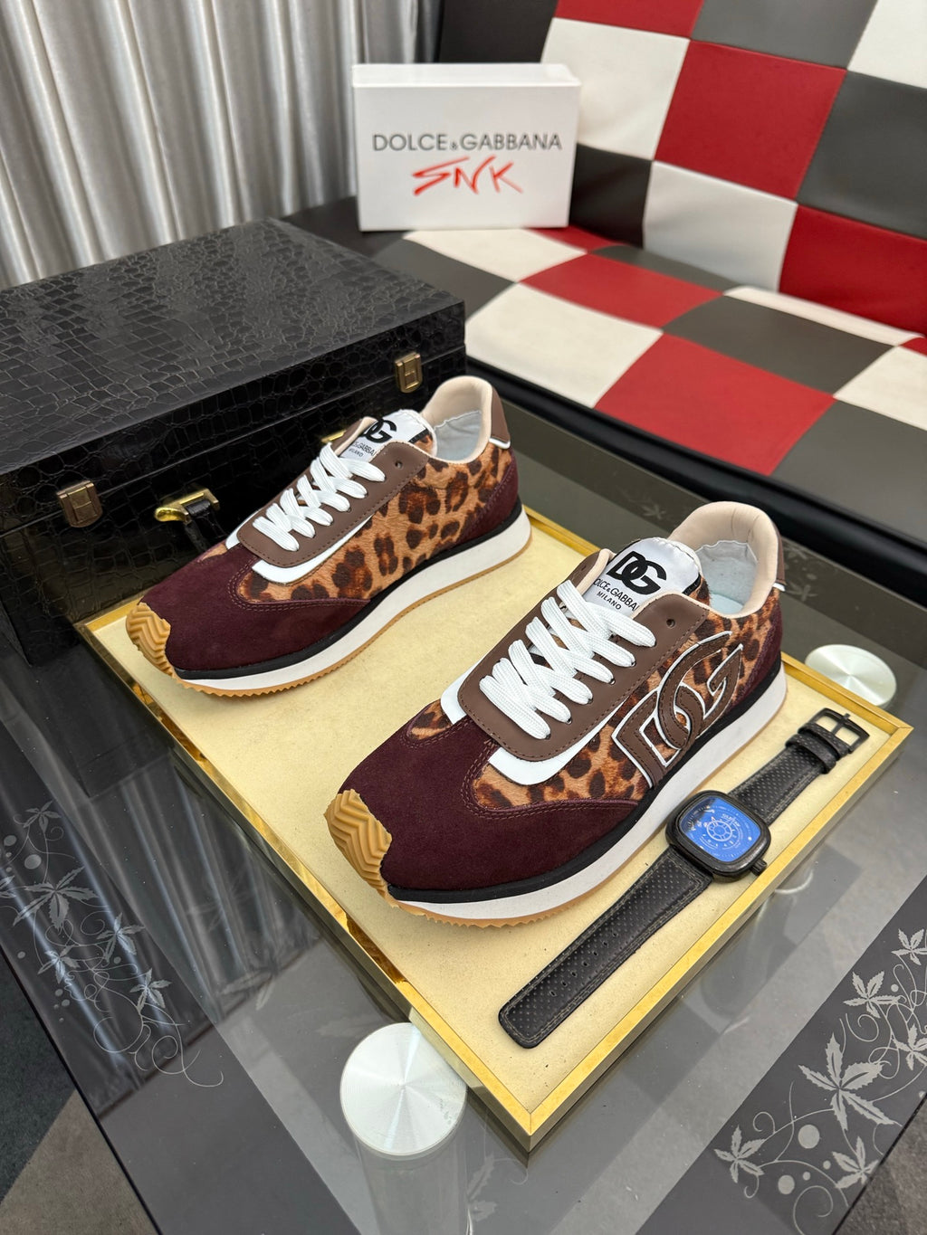 Dolce & Gabbana DG Men's Fashion Athletic Casual Sneakers