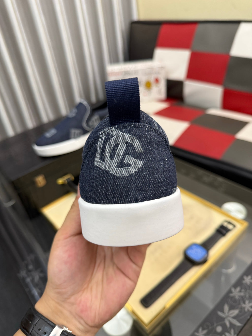 Dolce & Gabbana DG Men's Fashion Athletic Casual Sneakers