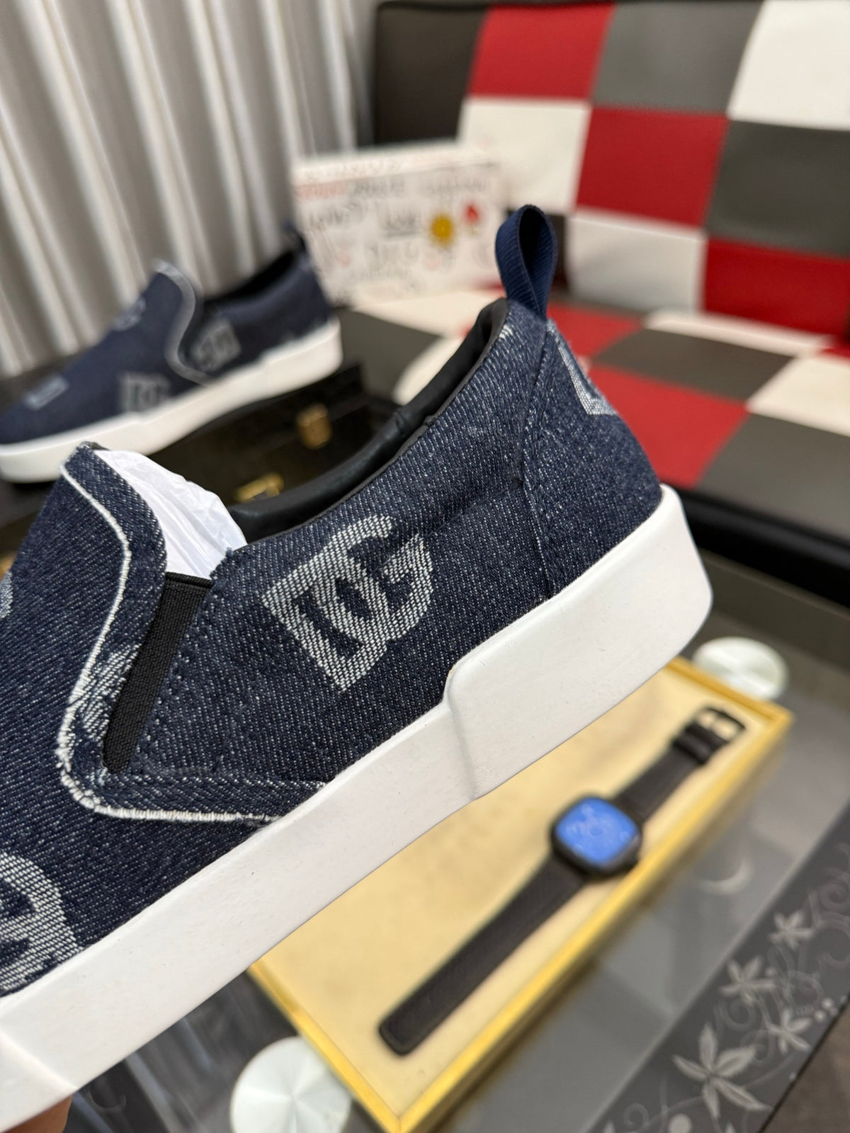 Dolce & Gabbana DG Men's Fashion Athletic Casual Sneakers
