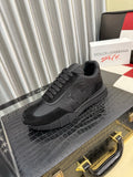 Dolce & Gabbana DG Silk Calfskin & Nubuck Casual Sneakers
