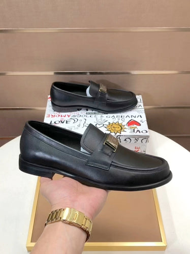 Dolce & Gabbana DG Men's Italian Calfskin Dress Shoes