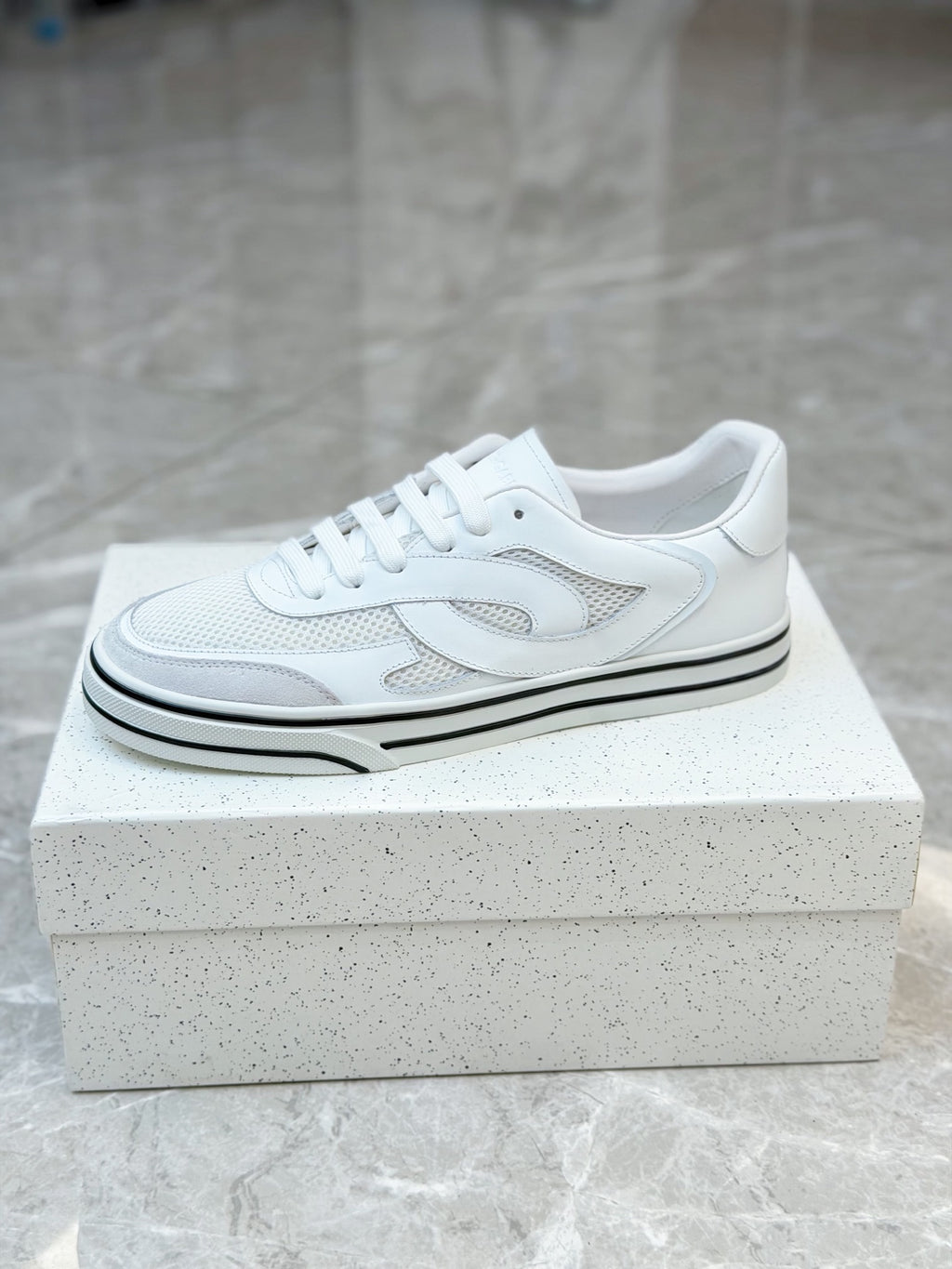 Dolce & Gabbana DG Men's Silk-Calfskin Spring Casual Sneakers
