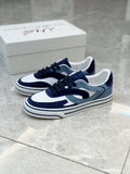 Dolce & Gabbana DG Men's Silk-Calfskin Spring Casual Sneakers