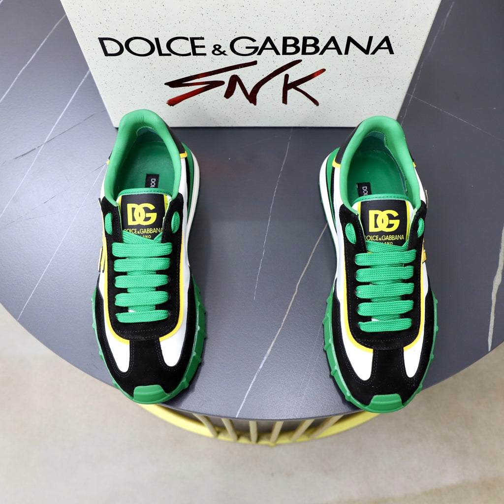 Dolce & Gabbana DG Men's Color-Block Casual Sneakers