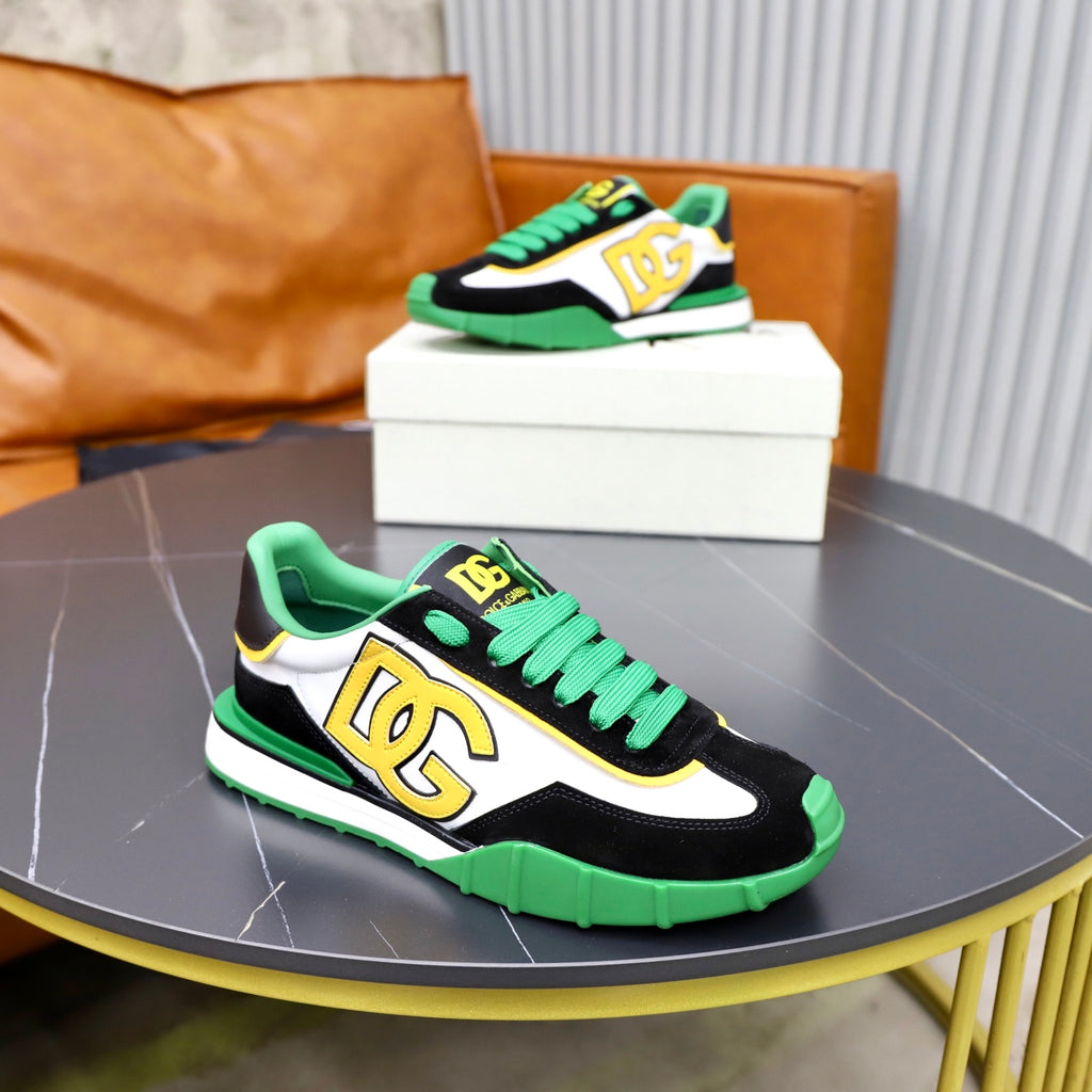 Dolce & Gabbana DG Men's Color-Block Casual Sneakers