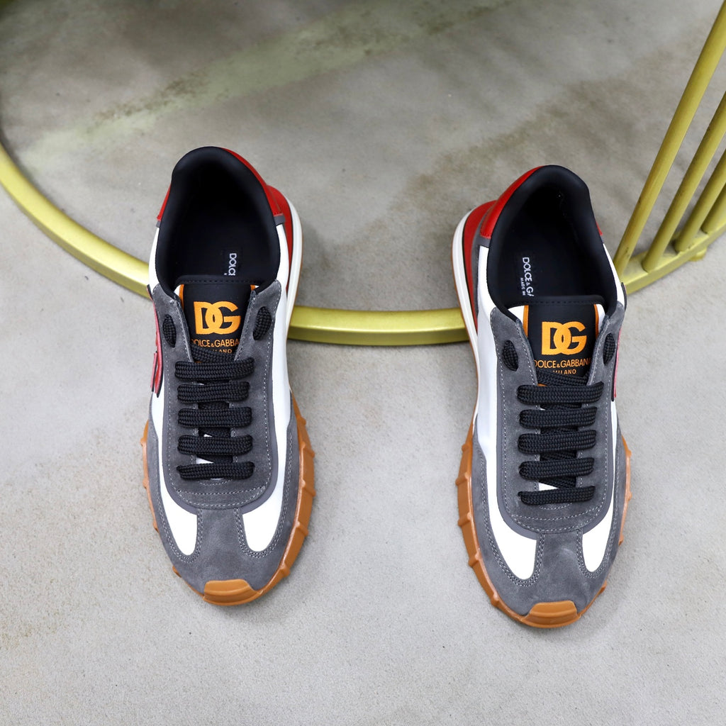 Dolce & Gabbana DG Men's Color-Block Casual Sneakers
