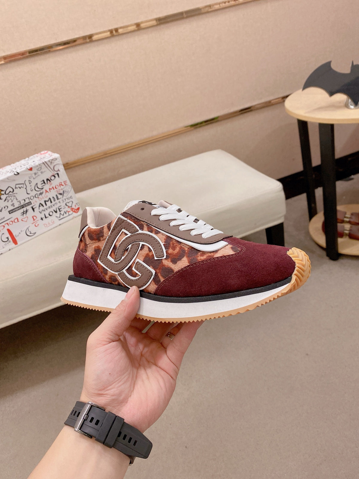 Dolce & Gabbana DG Couple's Athletic Casual Sneakers