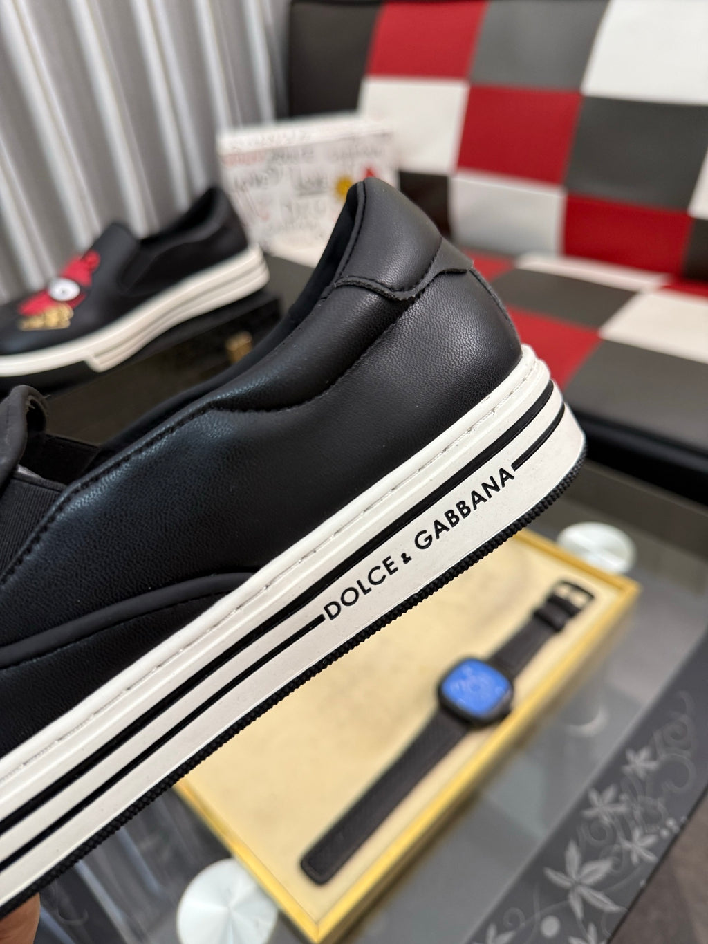 Dolce & Gabbana DG Classic Calfskin Casual Shoes