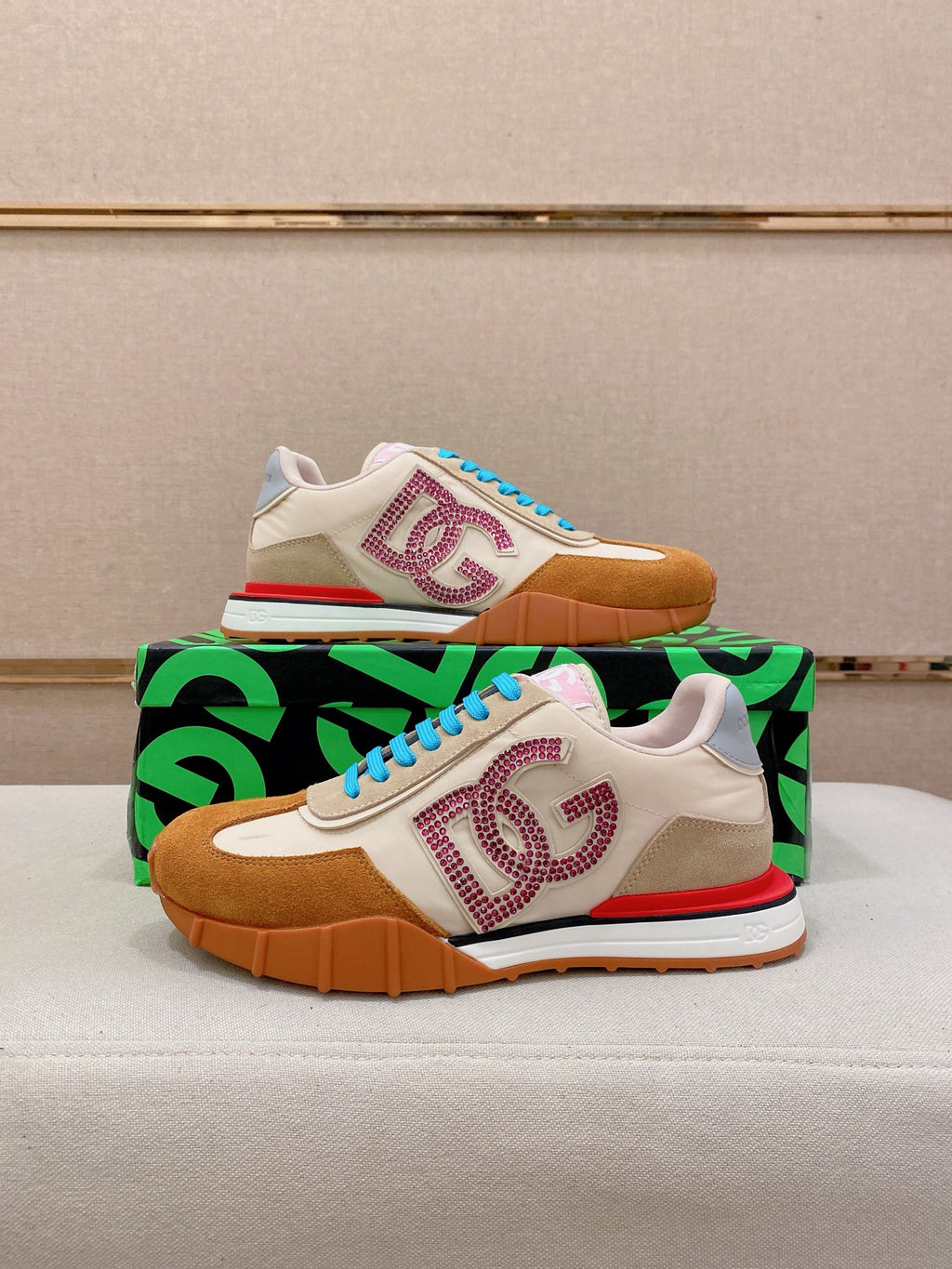 Dolce & Gabbana DG Men's Fashion Athletic Casual Sneakers