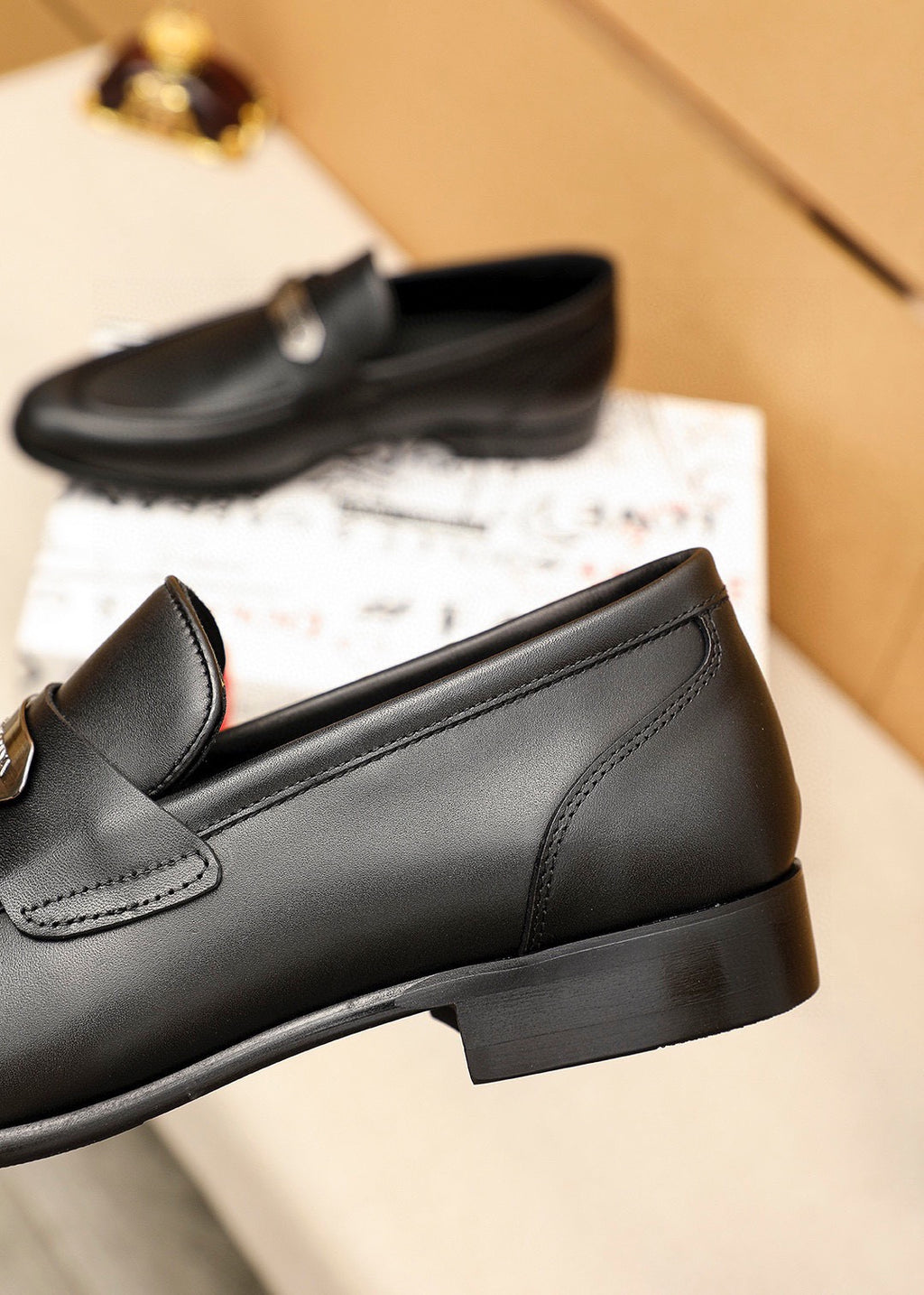 Dolce & Gabbana DG Men's Dress Shoes in Italian Patent Calfskin
