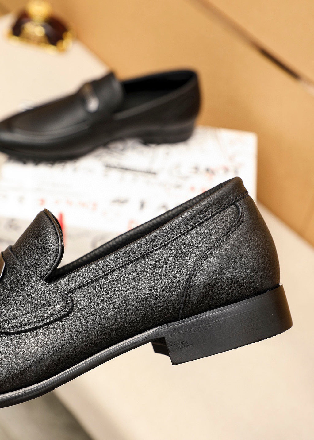 Dolce & Gabbana DG Men's Dress Shoes in Italian Patent Calfskin