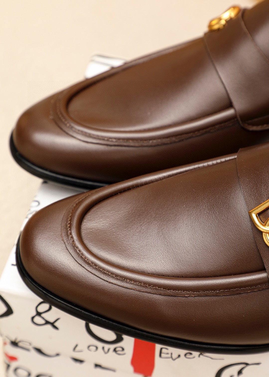 Dolce & Gabbana DG Men's Dress Shoes in Italian Patent Calfskin