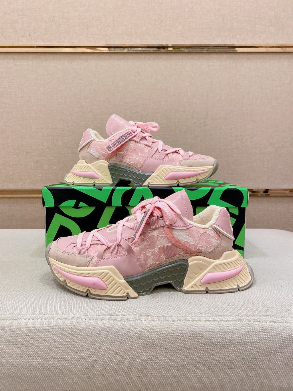 Dolce & Gabbana DG Couple's Athletic Casual Sneakers
