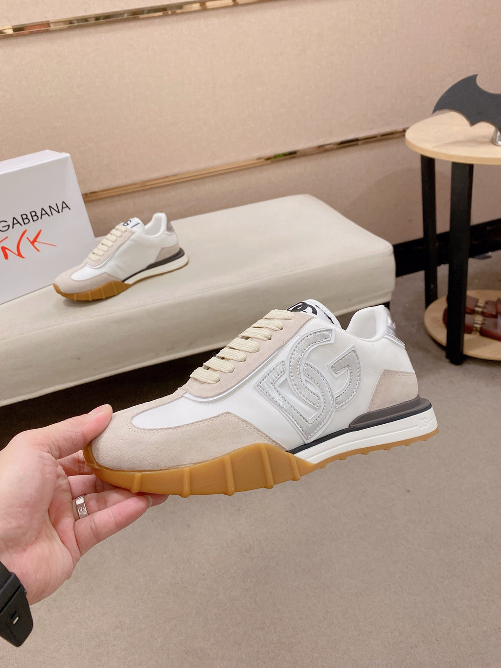 Dolce & Gabbana DG Couple's Athletic Casual Sneakers