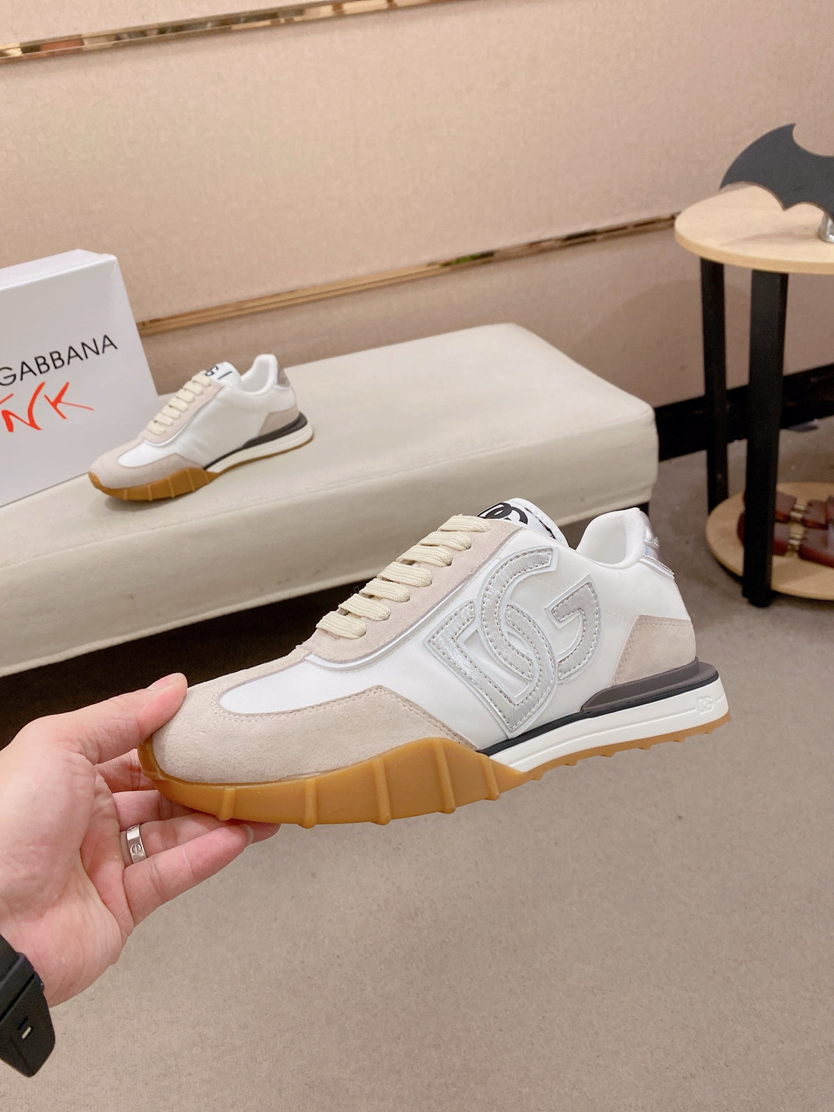 Dolce & Gabbana DG Couple's Athletic Casual Sneakers
