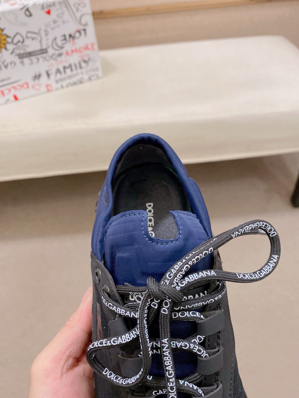 Dolce & Gabbana DG Couple's Athletic Casual Sneakers