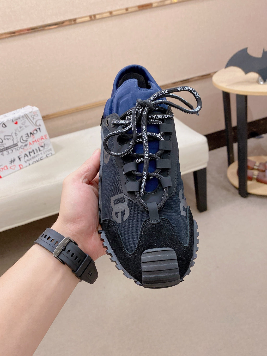 Dolce & Gabbana DG Couple's Athletic Casual Sneakers
