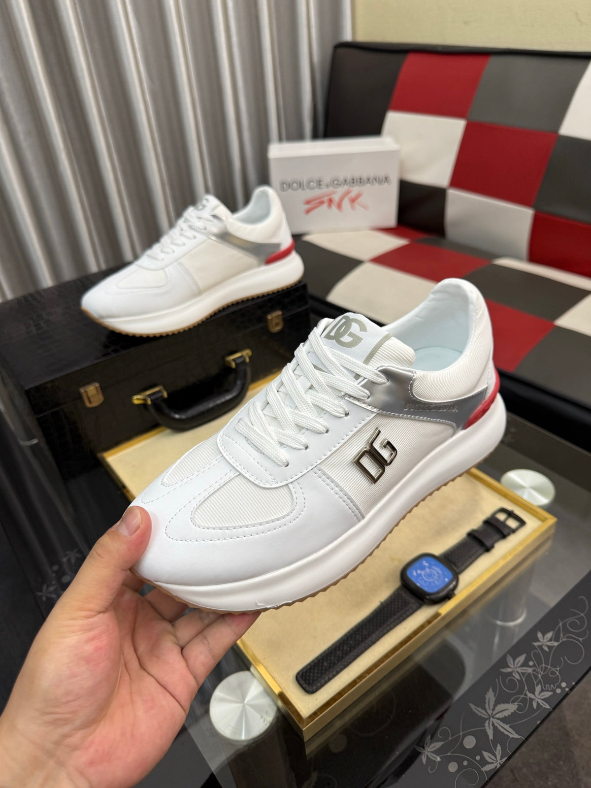 Dolce & Gabbana DG Classic Calfskin Casual Shoes