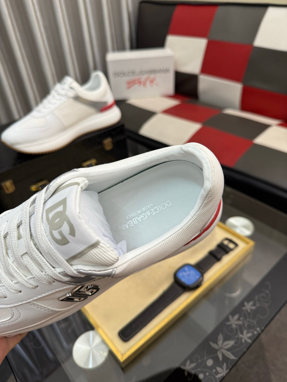 Dolce & Gabbana DG Classic Calfskin Casual Shoes