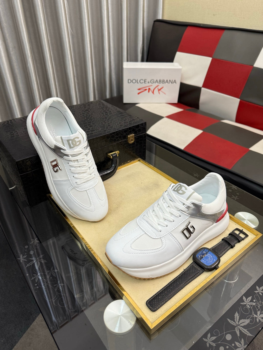Dolce & Gabbana DG Classic Calfskin Casual Shoes