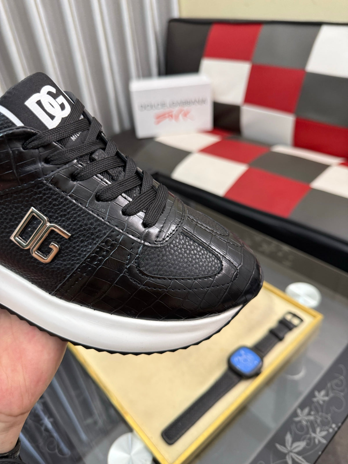Dolce & Gabbana DG Classic Calfskin Casual Shoes