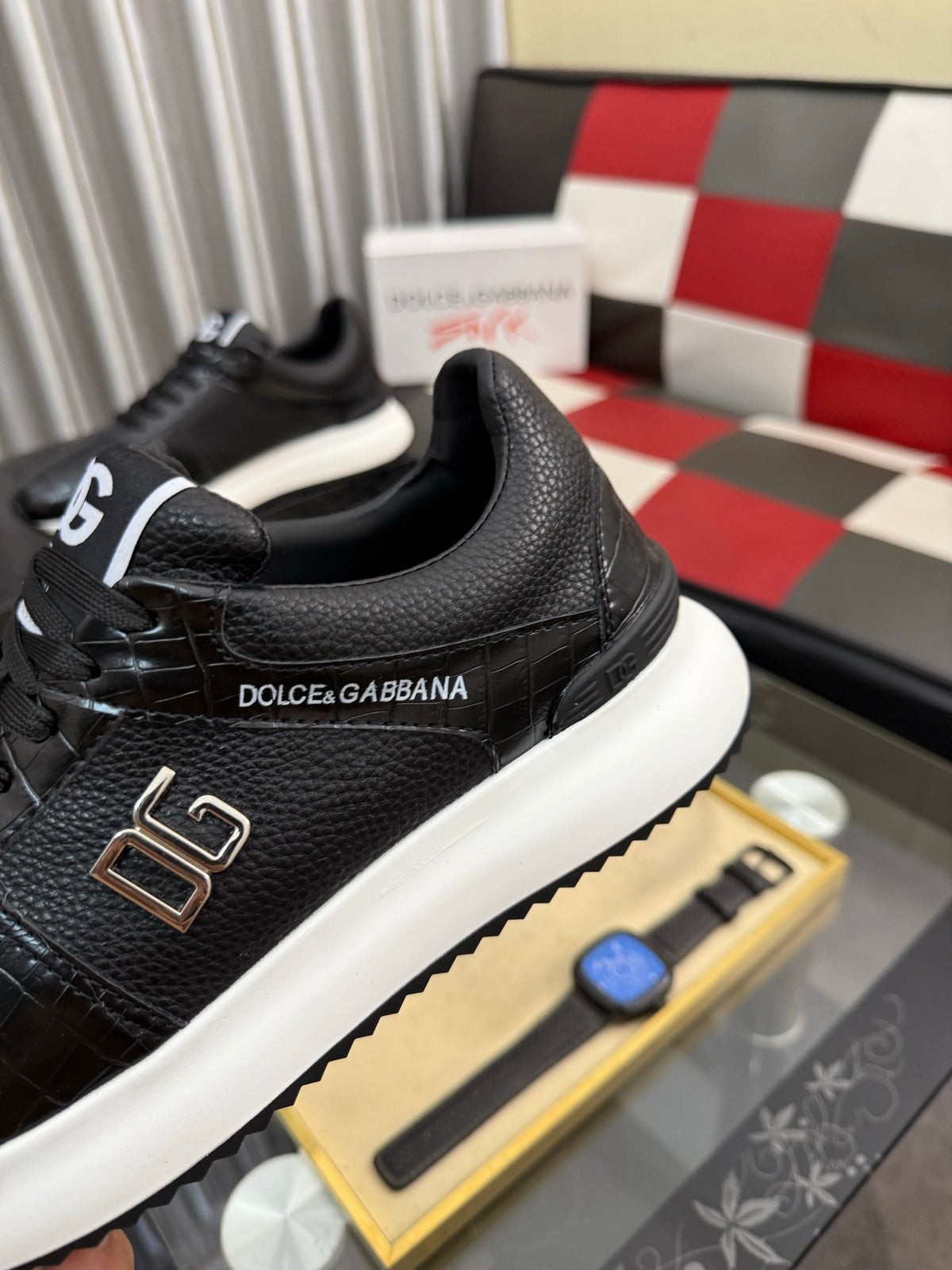 Dolce & Gabbana DG Classic Calfskin Casual Shoes