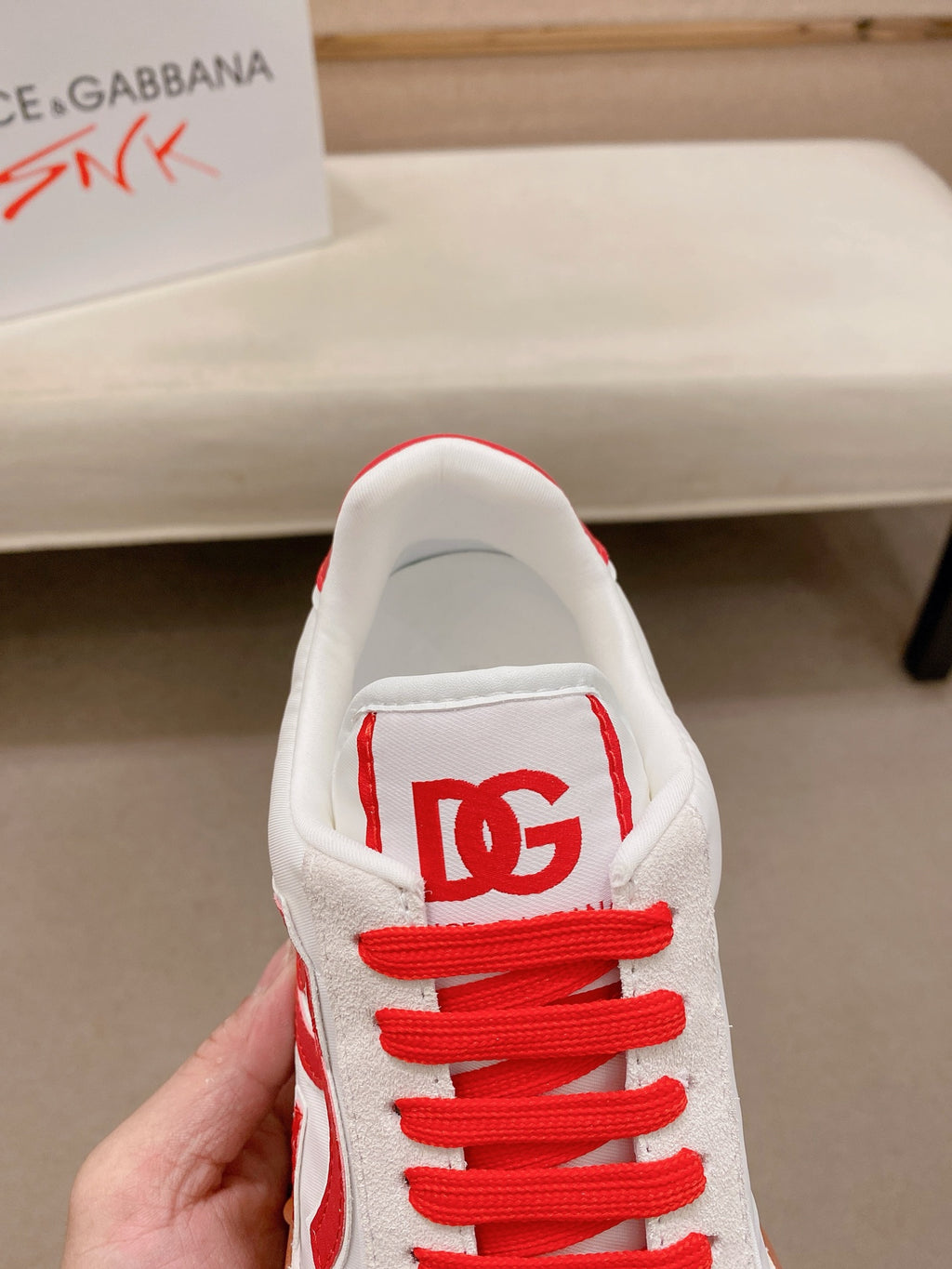 Dolce & Gabbana DG Couple's Athletic Casual Sneakers