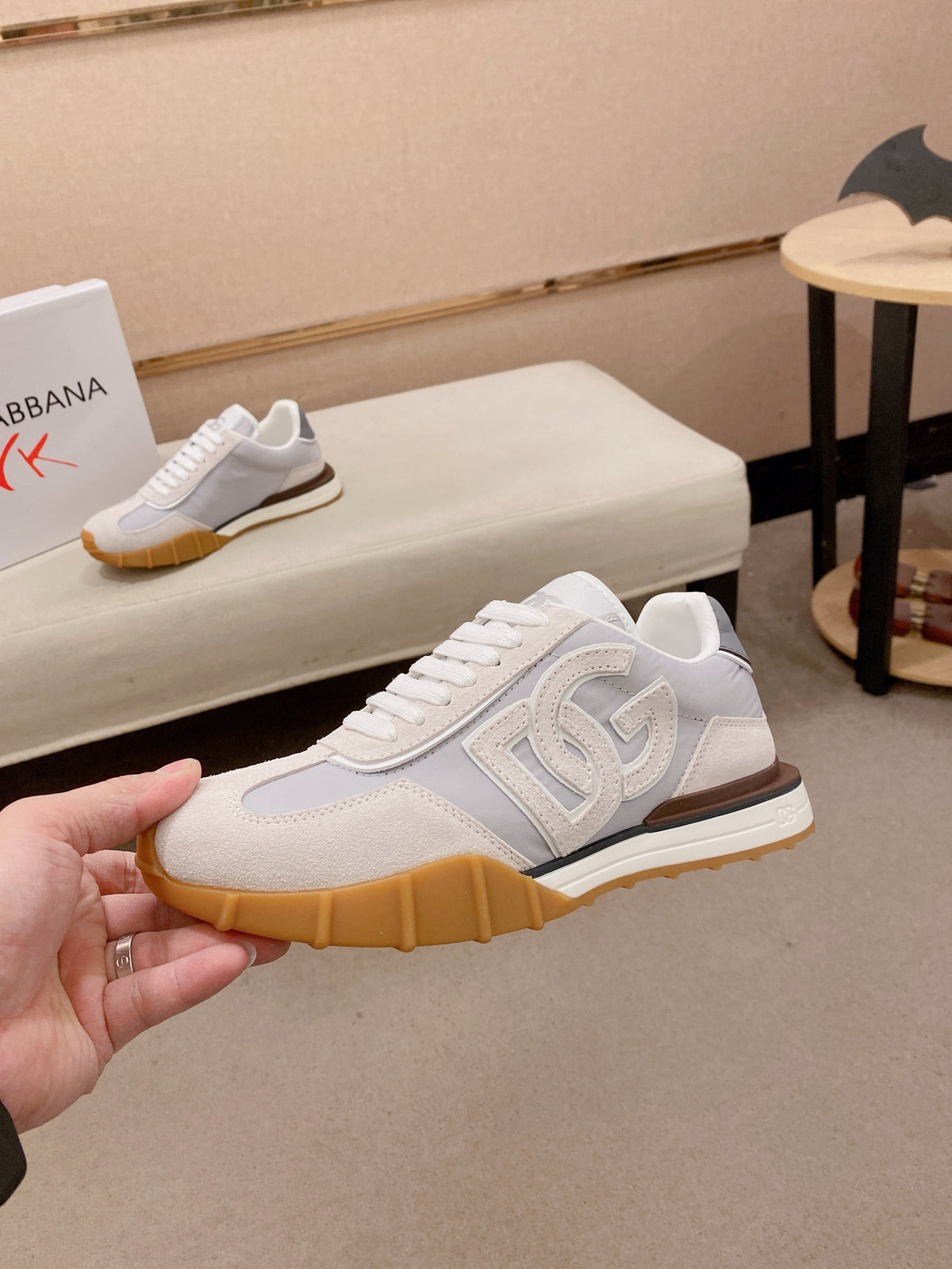Dolce & Gabbana DG Couple's Athletic Casual Sneakers