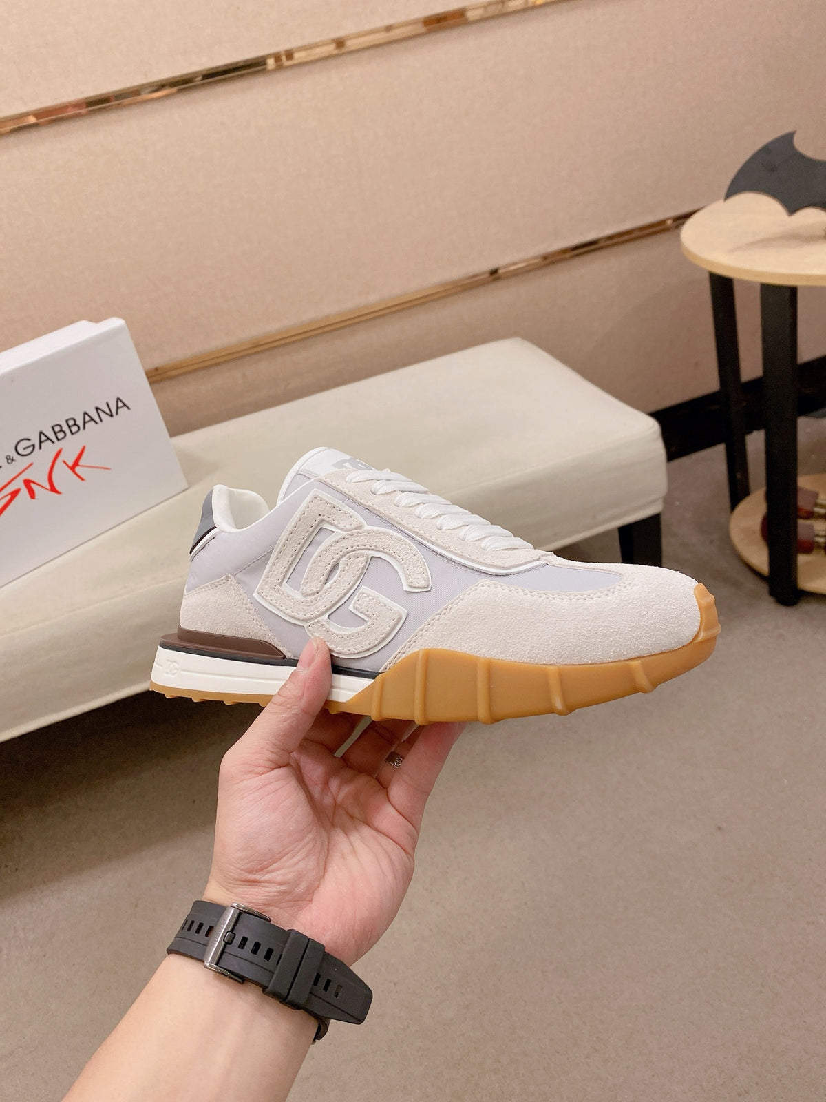 Dolce & Gabbana DG Couple's Athletic Casual Sneakers