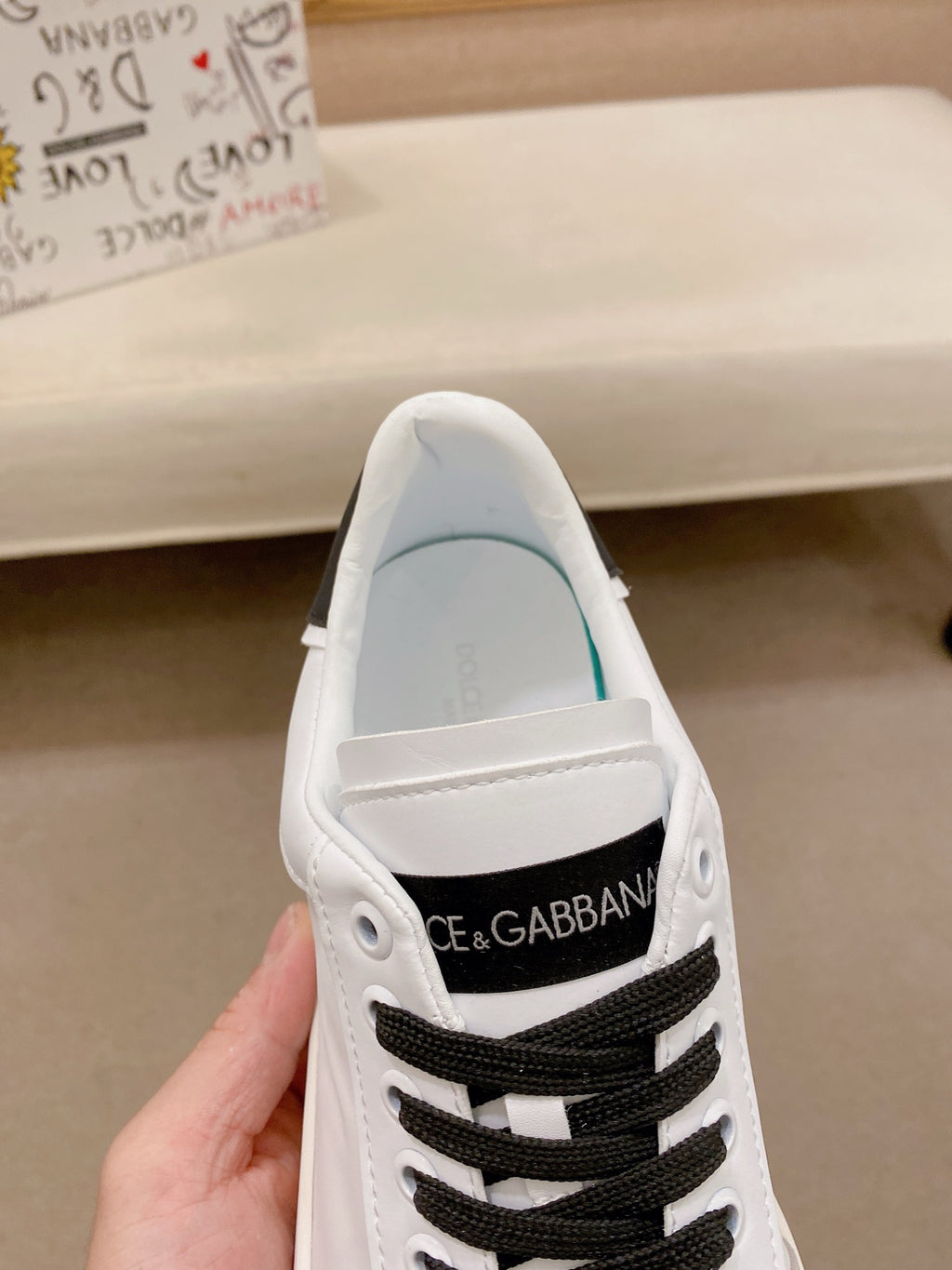 Dolce & Gabbana DG Couple's Athletic Casual Sneakers