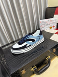 Dolce & Gabbana DG Silk Calfskin & Nubuck Casual Sneakers
