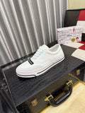 Dolce & Gabbana DG Silk Calfskin & Nubuck Casual Sneakers