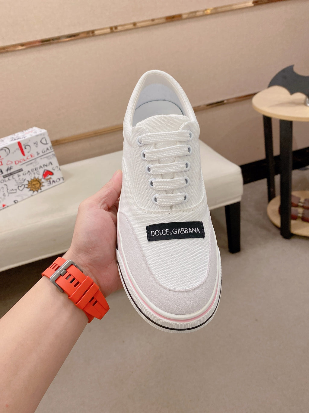 Dolce & Gabbana DG Men's Fashion Athletic Casual Sneakers