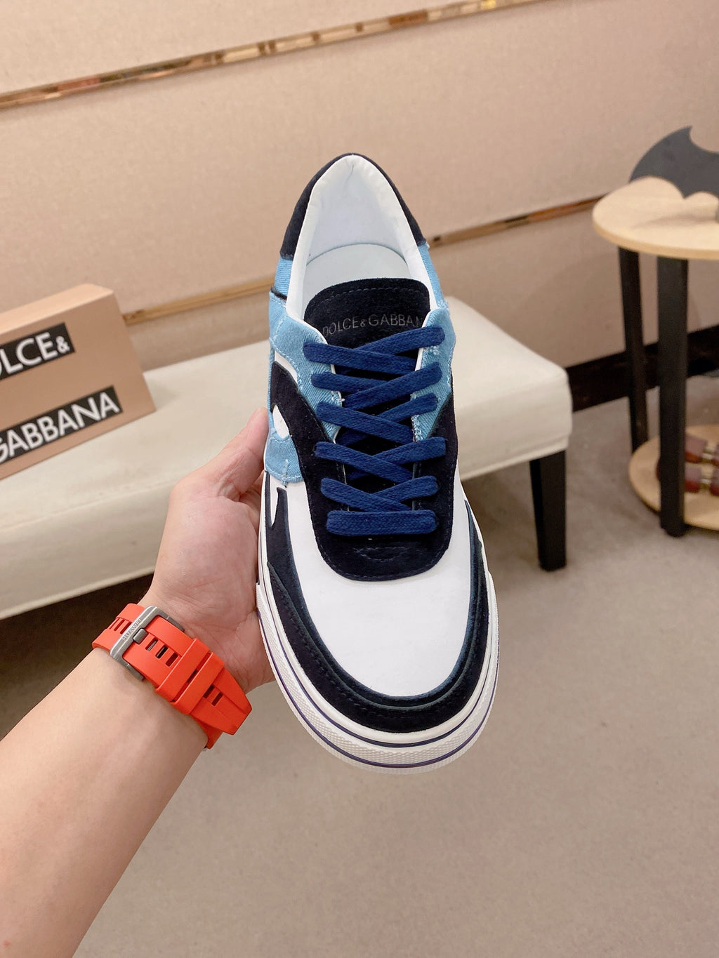 Dolce & Gabbana DG Men's Fashion Athletic Casual Sneakers
