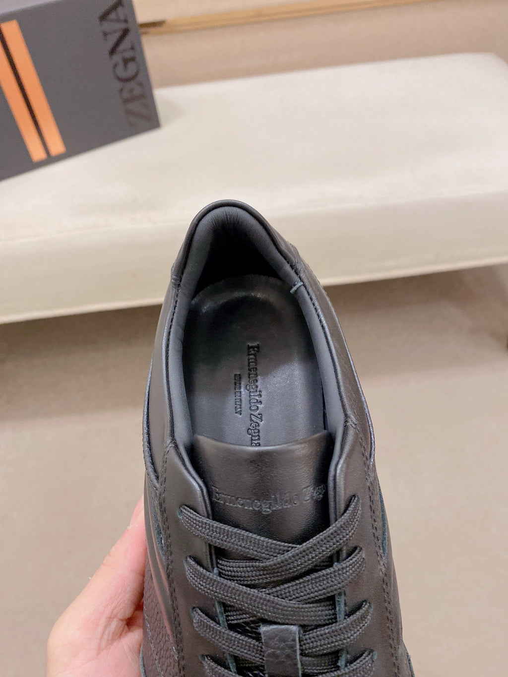 Ermenegildo Zegna Men's Calfskin Casual Shoes