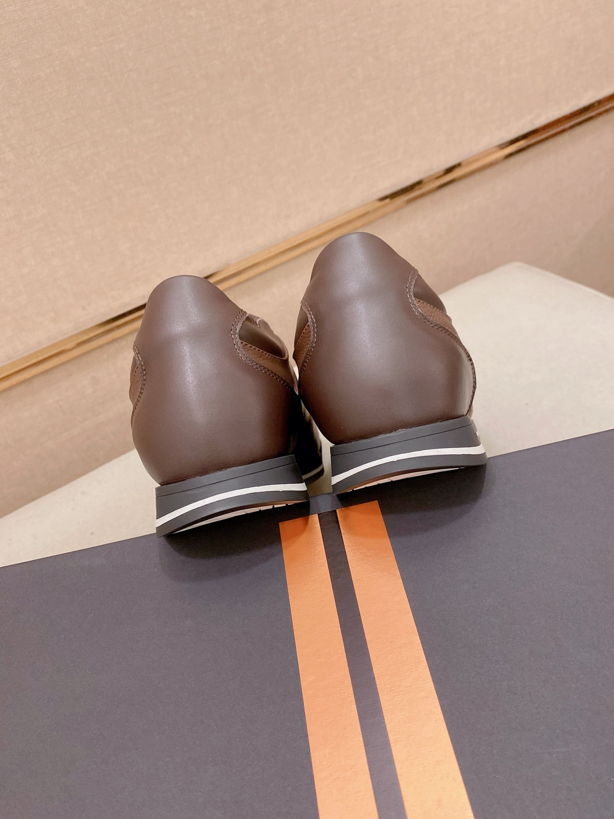 Ermenegildo Zegna Men's Calfskin Casual Shoes