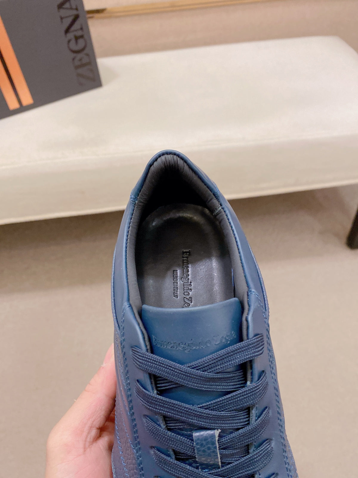 Ermenegildo Zegna Men's Calfskin Casual Shoes