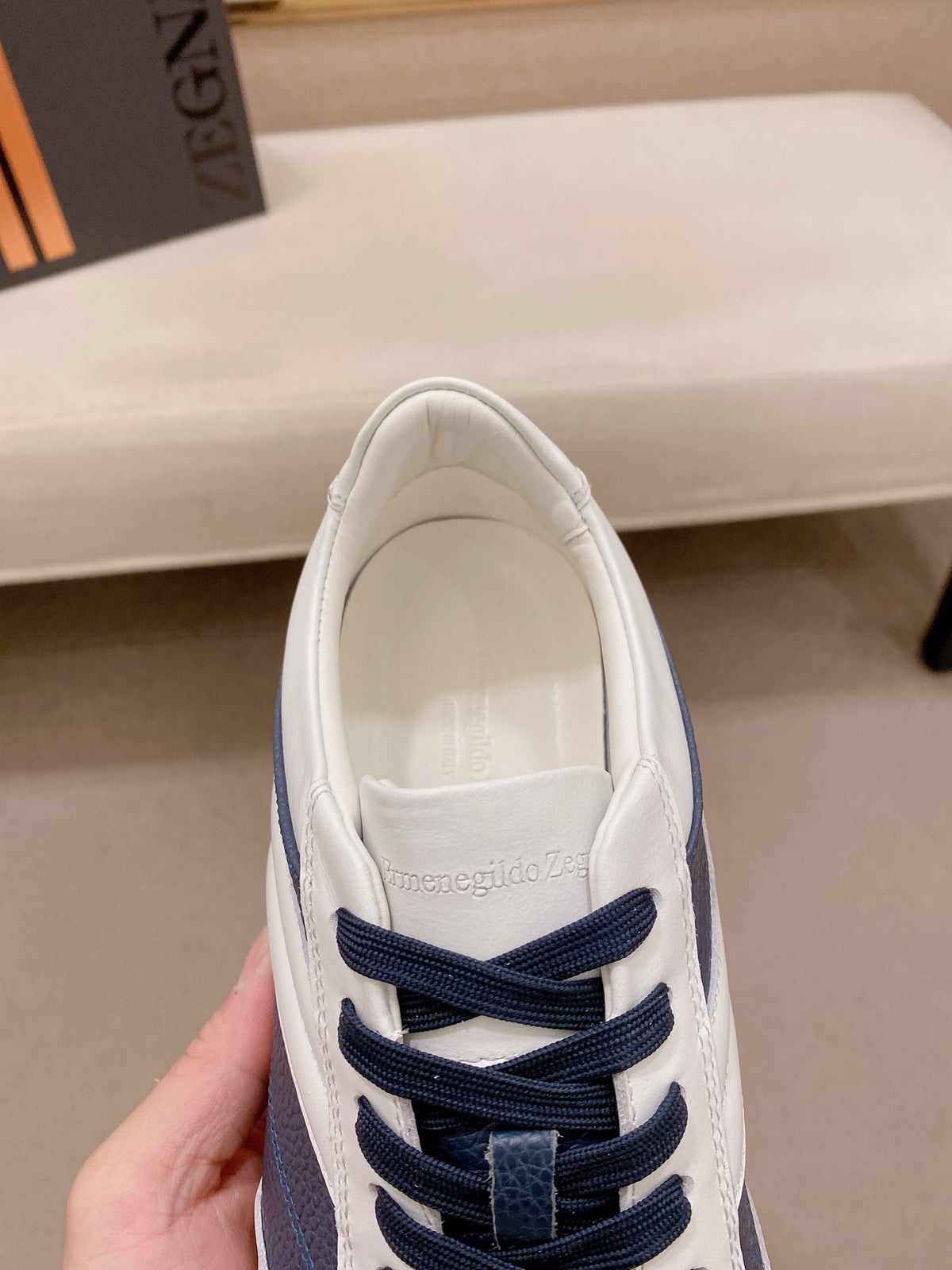 Ermenegildo Zegna Men's Calfskin Casual Shoes