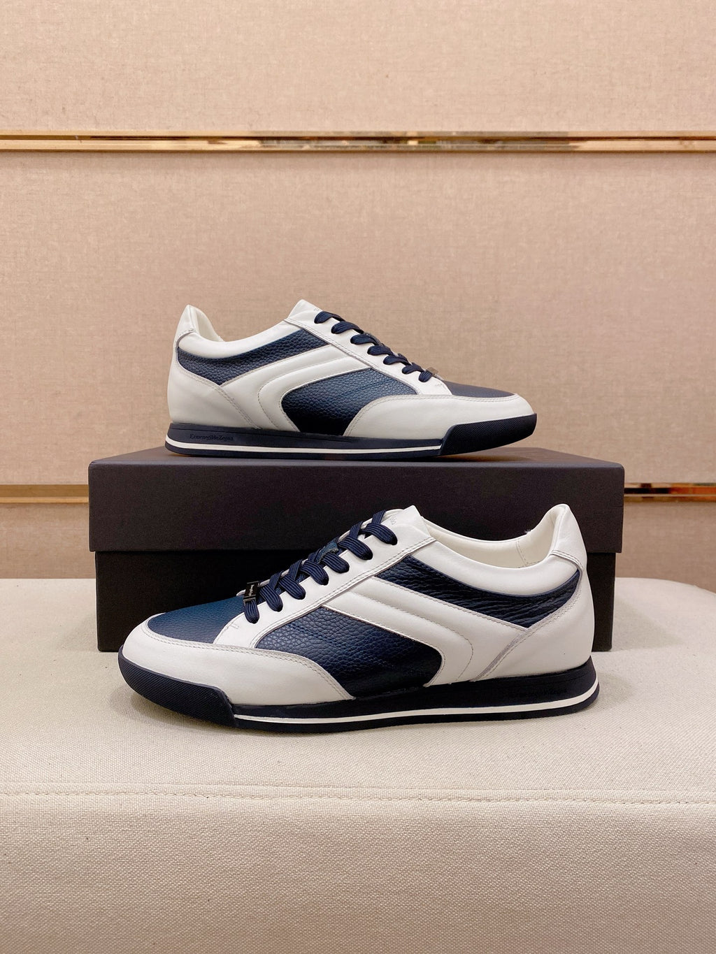 Ermenegildo Zegna Men's Calfskin Casual Shoes