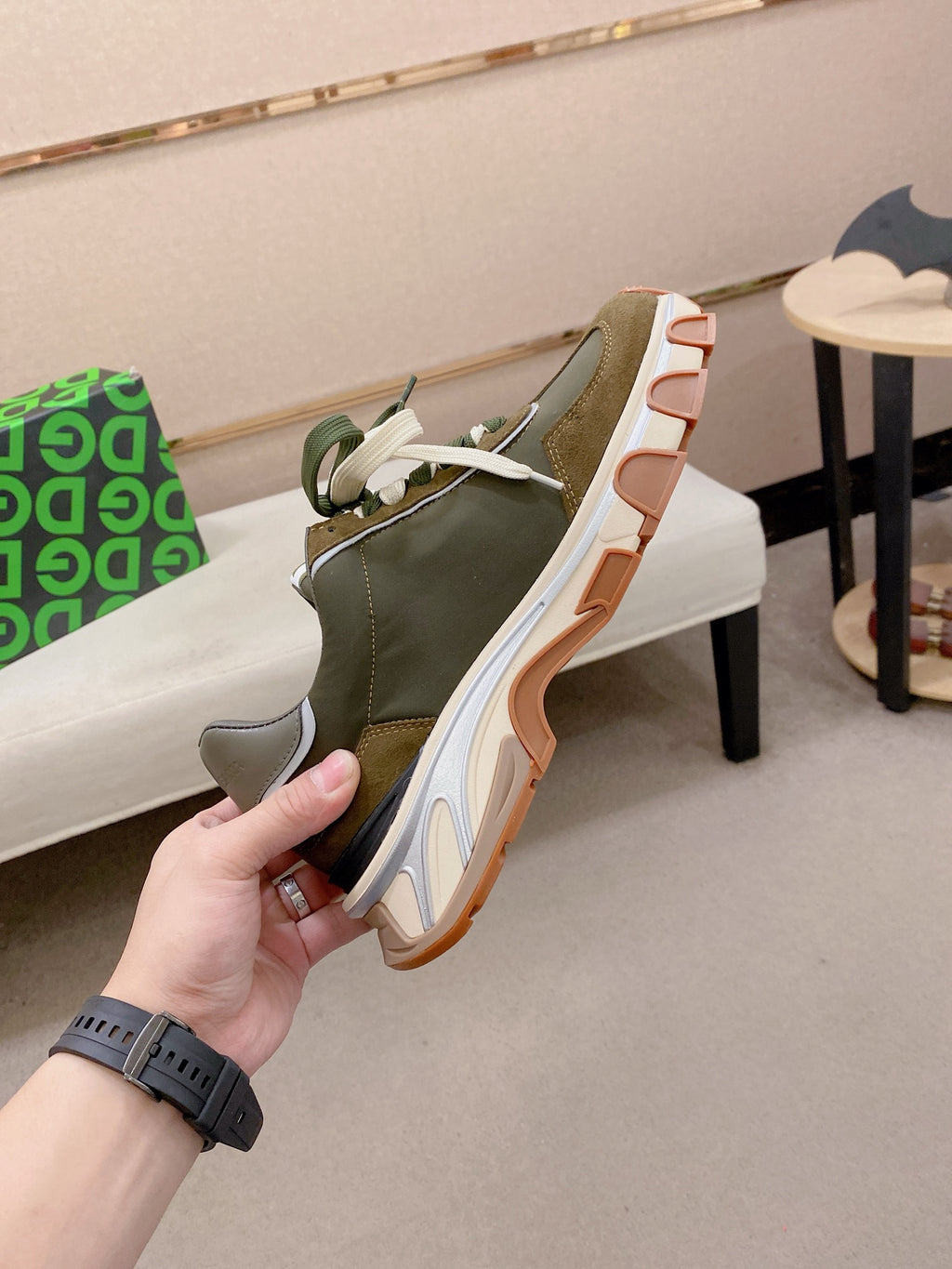 Dolce & Gabbana DG Couple's Athletic Casual Sneakers