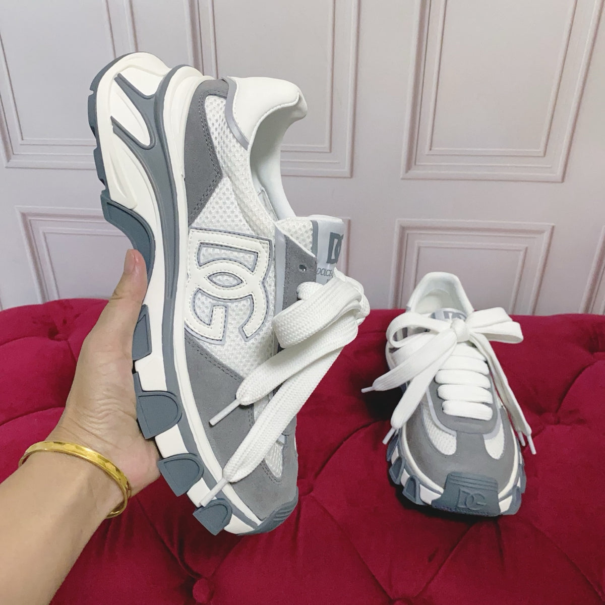 Dolce & Gabbana DG Country Road Chunky Casual Sneakers