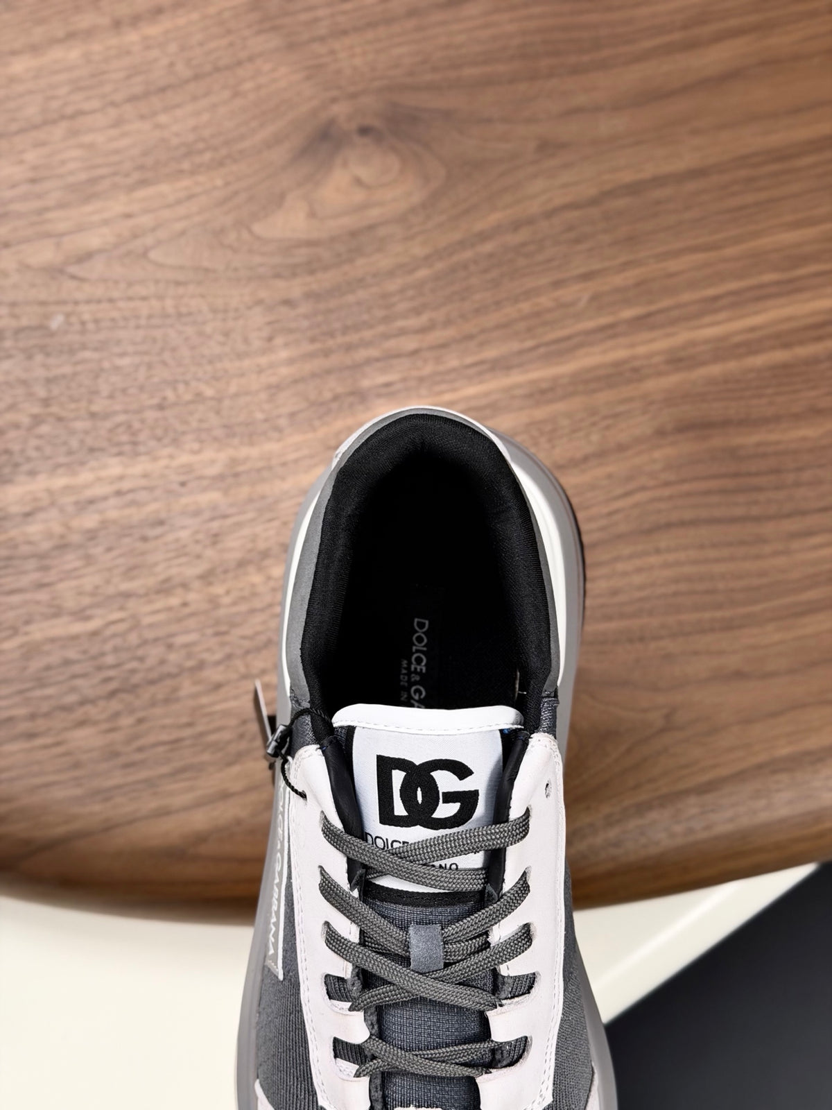 Dolce & Gabbana DG Premium Men's Mixed-Material Casual Sneakers
